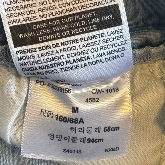 Denizen From Levi’s Jogger Jeans With Zip Details Womens M - Picture 6 of 7